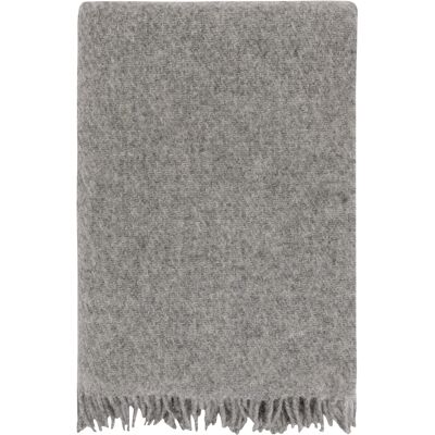 Ullpläd - 100 % ren ny ull - Høie of Scandinavia ullpläd - Falketind grå - 120x180 cm Ullpläd - 100 % ren ny ull - Høie of Scandinavia ullpläd - Falketind grå - 120x180 cm