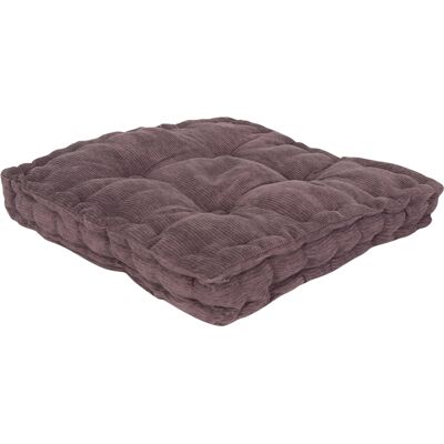 Borg Living Futondyna - 40x40x7 cm - Mjuk futondyna i sammetstyg - Brun Borg Living Futondyna - 40x40x7 cm - Mjuk futondyna i sammetstyg - Brun
