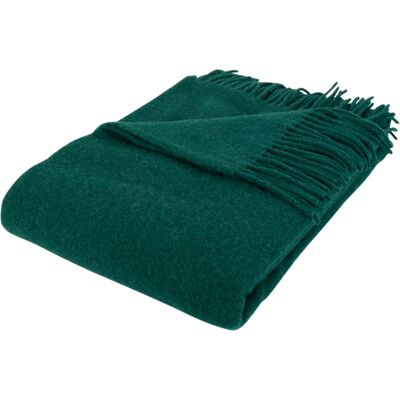 Nordstrand Home Ullpläd - 100% ull - 130x200 cm - Evergreen grön Nordstrand Home Ullpläd - 100% ull - 130x200 cm - Evergreen grön