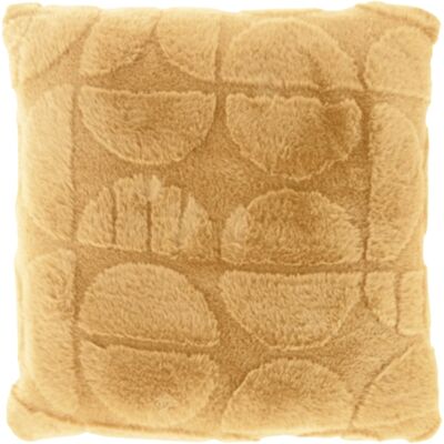 Borg Living Prydnadskudde - 45x45 cm - Fuskpäls - Ljusbrun Borg Living Prydnadskudde - 45x45 cm - Fuskpäls - Ljusbrun