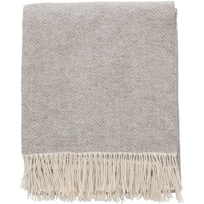Södahl Pläd - 130x185 cm - Stillness - Beige sillbensvävning Södahl Pläd - 130x185 cm - Stillness - Beige sillbensvävning
