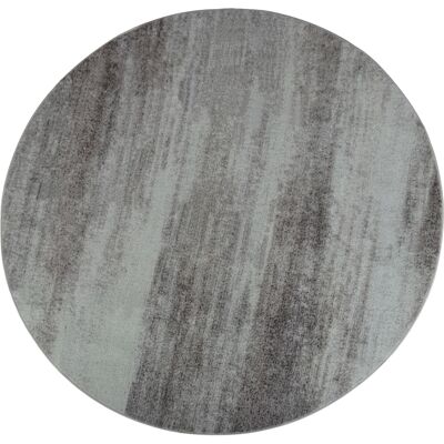 Nordstrand Home Runt matta - Golvmatta Ø 160 cm - Lös matta med halkfri baksida - Grå matta med stonewashed effekt - Mjuk golvmatta från Tine Nordstrand Home Runt matta - Golvmatta Ø 160 cm - Lös matta med halkfri baksida - Grå matta med stonewashed effekt - Mjuk golvmatta från Tine