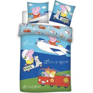 Gustav Gris Omkastbart Barnsängkläder Sätt - Fordon & Dinosaurier Gustav Gris Omkastbart Barnsängkläder Sätt - Fordon & Dinosaurier