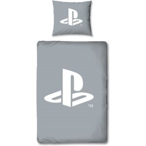 Playstation Sängkläder - 140x200 cm - 2-i-1 Design - Grå Playstation Sängkläder - 140x200 cm - 2-i-1 Design - Grå
