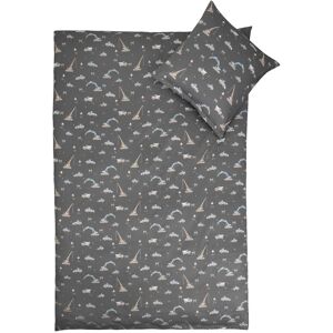 Barns blå byggkonstruktion satinsängkläder - By Night Barns blå byggkonstruktion satinsängkläder - By Night