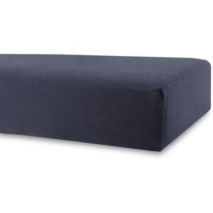 Nordstrand barnlakan - 60x120 - Mörkblå - Bomullsjersy - Fitted sheet for baby bed Nordstrand barnlakan - 60x120 - Mörkblå - Bomullsjersy - Fitted sheet for baby bed