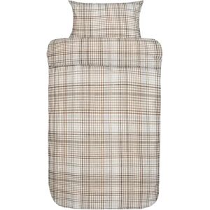 Høie of Scandinavia påslakanset - David brun - 140x200 cm - Organisk bomull Høie of Scandinavia påslakanset - David brun - 140x200 cm - Organisk bomull