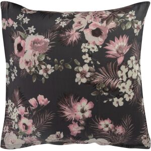 By Night Grå Blommor & Prickar Vändbar Kuddfodral By Night Grå Blommor & Prickar Vändbar Kuddfodral