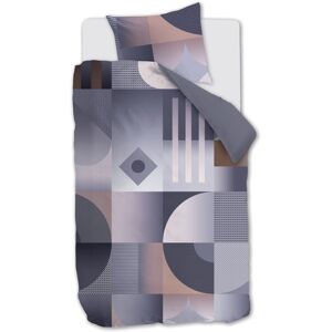 Beddinghouse Mönstrat ekologiskt sängkläder 140x220 cm - Vändbart påslakanset i 100% ekologisk bomullssatin - Robbinson Grey - sänglinne Beddinghouse Mönstrat ekologiskt sängkläder 140x220 cm - Vändbart påslakanset i 100% ekologisk bomullssatin - Robbinson Grey - sänglinne