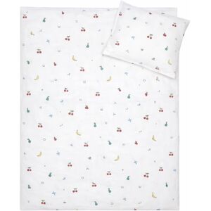 Barnsängssätt - Litet Fruktmönster - 70x100 cm - Barnsäng Barnsängssätt - Litet Fruktmönster - 70x100 cm - Barnsäng