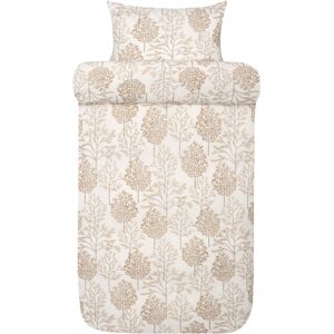 Sängkläder i flanell 140x220 cm - Vitt påslakan med bruna träd - 100% bomullsflanell - Thea Høie of Scandinavia sängkläder Sängkläder i flanell 140x220 cm - Vitt påslakan med bruna träd - 100% bomullsflanell - Thea Høie of Scandinavia sängkläder