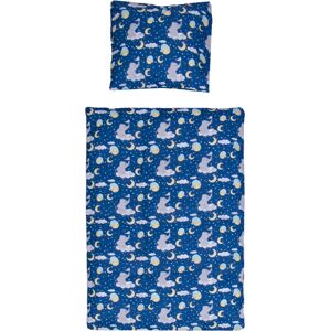 Borg Living Baby Sängkläder - Elefant Stjärnor Måne - 100% Bomull Borg Living Baby Sängkläder - Elefant Stjärnor Måne - 100% Bomull