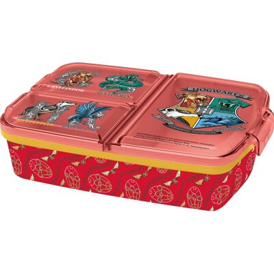 Licens Harry Potter matlåda - Barnmatlåda med 3 fack Licens Harry Potter matlåda - Barnmatlåda med 3 fack