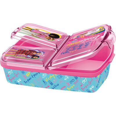 Licens Barbie matlåda - Barnmatlåda med 3 fack Licens Barbie matlåda - Barnmatlåda med 3 fack