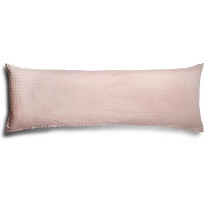 Daisy Rosa Kudde - 50x150cm - Satin & Jacquard - Elegant Daisy Rosa Kudde - 50x150cm - Satin & Jacquard - Elegant