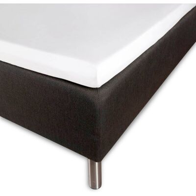 Borås Cotten Mjukt Overmadrasslaken 90x210 cm - 100% bomullssatin - 8 cm i höjd - Vitt lakan för övermadrass - Borås Cotton Cloud satinlakan Borås Cotten Mjukt Overmadrasslaken 90x210 cm - 100% bomullssatin - 8 cm i höjd - Vitt lakan för övermadrass - Borås Cotton Cloud satinlakan