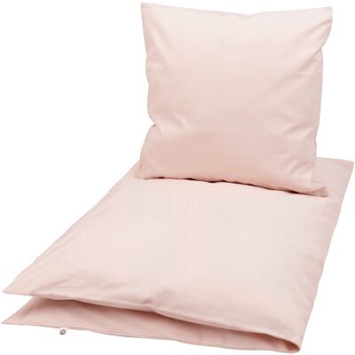 Müsli Babysängkläder 70x100 cm - 100% ekologisk bomull - Enfärgat - Rose Moon Müsli Babysängkläder 70x100 cm - 100% ekologisk bomull - Enfärgat - Rose Moon