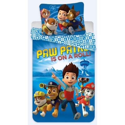 Vändbart Paw Patrol-sängkläder - 140x200 cm Vändbart Paw Patrol-sängkläder - 140x200 cm