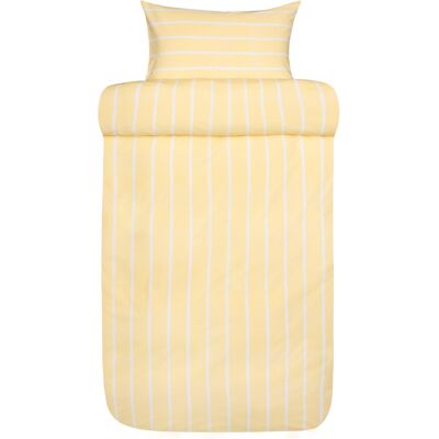 Bäddset 140x220 cm - 100% bomull - Høie of Scandinavia - Sander Yellow Bäddset 140x220 cm - 100% bomull - Høie of Scandinavia - Sander Yellow
