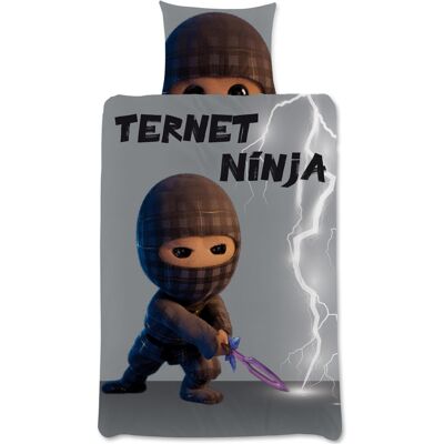 Licens Ternet Ninja sängkläder - 100% bomull - Barnsängkläder 140x200 cm Licens Ternet Ninja sängkläder - 100% bomull - Barnsängkläder 140x200 cm