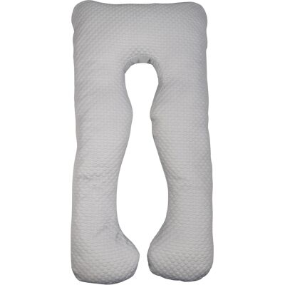 Nordstrand Home Body pillow - Gravidkudde - Kroppskudde med mjukt överdrag - U-kudde Nordstrand Home Body pillow - Gravidkudde - Kroppskudde med mjukt överdrag - U-kudde