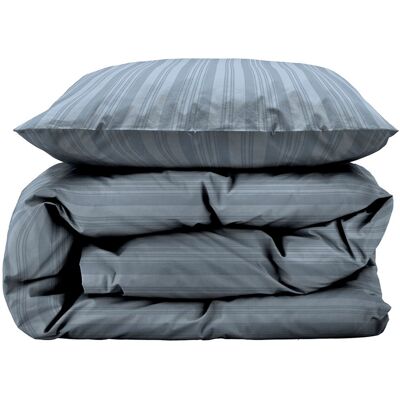 Södahl Påslakanset 140x200 cm - 100% damastvävd bomullssatin - Noble - Blå Södahl Påslakanset 140x200 cm - 100% damastvävd bomullssatin - Noble - Blå
