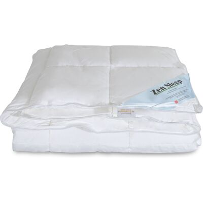 Zen Sleep Sommartäcke - Svalt fiberdunstäcke - Allergivänligt täcke - 150x210 cm - Zen Sleep Sommartäcke - Svalt fiberdunstäcke - Allergivänligt täcke - 150x210 cm -