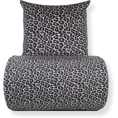 Borg Living Dubbelt påslakanset 240x220 cm - 100% bomull - Leopardmönster Borg Living Dubbelt påslakanset 240x220 cm - 100% bomull - Leopardmönster