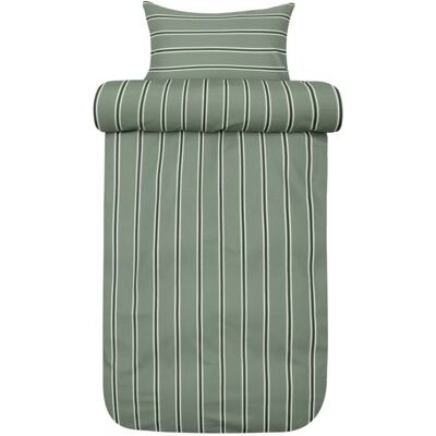 Påslakanset 140x200 cm - 100% bomull - Høie of Scandinavia - Lissi Muted green Påslakanset 140x200 cm - 100% bomull - Høie of Scandinavia - Lissi Muted green