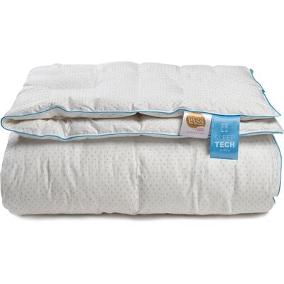 SLEEP TECH Helårstäcke - Myskdundyna med klass 1 myskdun - 140x220 cm - By Borg Air flow duntäcke SLEEP TECH Helårstäcke - Myskdundyna med klass 1 myskdun - 140x220 cm - By Borg Air flow duntäcke