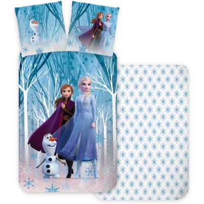 Frozen 140x200cm Sängkläder - Olaf, Anna & Elsa Frozen 140x200cm Sängkläder - Olaf, Anna & Elsa