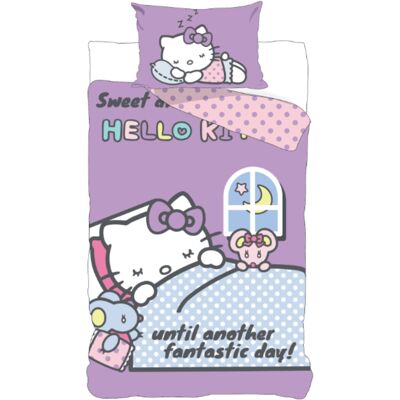 Licens Hello Kitty sängkläder - 100% bomull - Juniorbäddset 100x140 cm - Sweet Dreams Licens Hello Kitty sängkläder - 100% bomull - Juniorbäddset 100x140 cm - Sweet Dreams