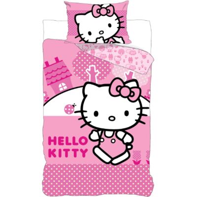 Licens Hello Kitty sängkläder - 100% bomull - Junior sängset 100x140 cm - Ljusrosa Licens Hello Kitty sängkläder - 100% bomull - Junior sängset 100x140 cm - Ljusrosa