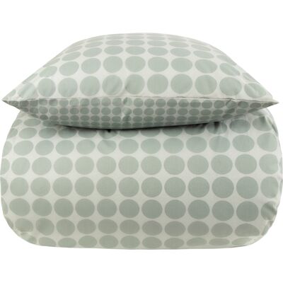 Borg Living King Size Grön Prickig Sängkläder - 240x220 Borg Living King Size Grön Prickig Sängkläder - 240x220