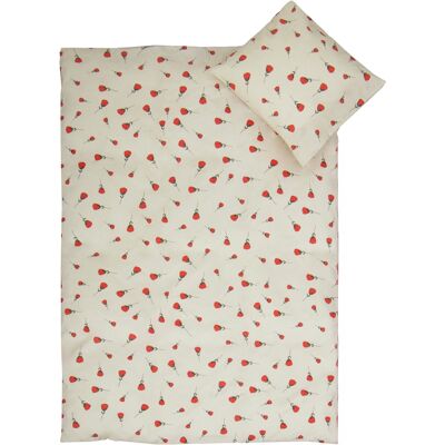 By Mats Sängkläder för baby - Rosor - 70x100cm - Babysängkläder By Mats Sängkläder för baby - Rosor - 70x100cm - Babysängkläder