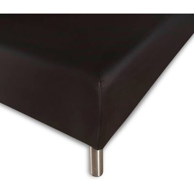 Night & Day Fitted Sheet - Svart - 100% bomull Night & Day Fitted Sheet - Svart - 100% bomull