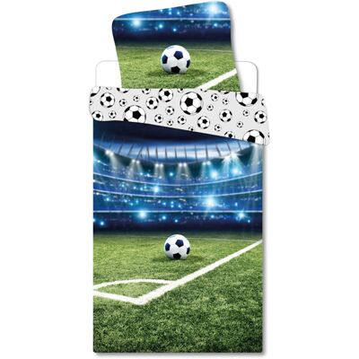 Licens Fotbolls Sängset - Vändbart - 140x200 cm Licens Fotbolls Sängset - Vändbart - 140x200 cm