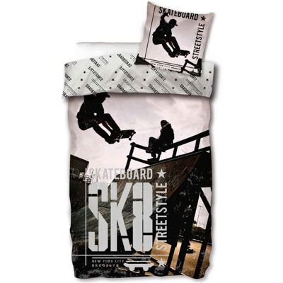 Licens Skateboard Sängkläder - 140x200 cm - 100% Bomull Licens Skateboard Sängkläder - 140x200 cm - 100% Bomull