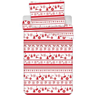 Licens Jul-sängkläder - 100% bomull - Junior sängset 100x140 cm - Julikoner Licens Jul-sängkläder - 100% bomull - Junior sängset 100x140 cm - Julikoner