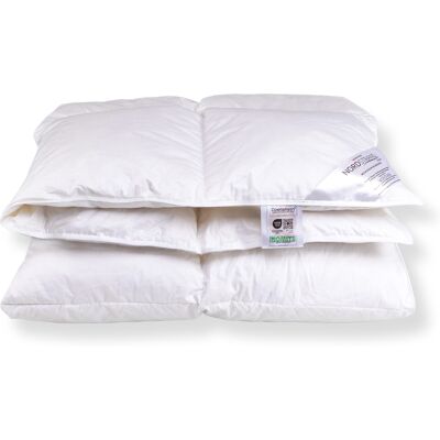 Nordstrand Home Helårstäcke - Täcke med naturfyllning - 140x220 cm - täcke Nordstrand Home Helårstäcke - Täcke med naturfyllning - 140x220 cm - täcke