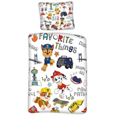 Vändbart Paw Patrol bomullssätt för barn Vändbart Paw Patrol bomullssätt för barn