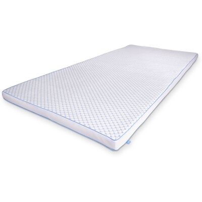 SLEEP TECH Kylande övermadrass - 180x200 cm 5 cm hög - 5 zoner - Memoryskum övermadrass - by Borg SLEEP TECH Kylande övermadrass - 180x200 cm 5 cm hög - 5 zoner - Memoryskum övermadrass - by Borg
