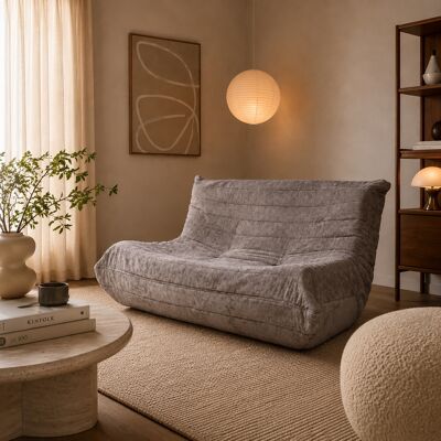 Nordstrand Home Loungesoffa - Golvsoffa - Grå Nordstrand Home Loungesoffa - Golvsoffa - Grå
