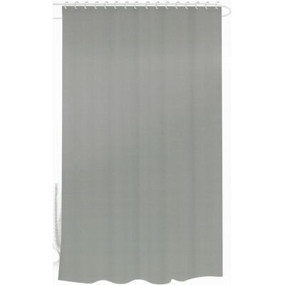 HOME-TEX Duschdraperi - 180x180 cm - Grå - Färdigt att hänga upp HOME-TEX Duschdraperi - 180x180 cm - Grå - Färdigt att hänga upp