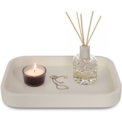 Urban Bad Klassisk Vit Decorativ Badkaruska - 27x20x3 cm Urban Bad Klassisk Vit Decorativ Badkaruska - 27x20x3 cm