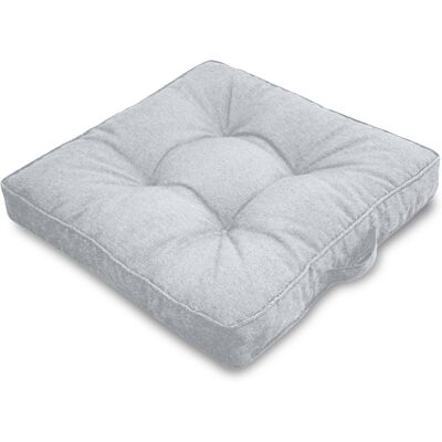 Nordstrand Home Futondyna för trädgårdsstol - 50x50 cm - 8 cm tjock - Grå trädgårdsdyna för utomhusbruk - Nordstrand Home Futondyna för trädgårdsstol - 50x50 cm - 8 cm tjock - Grå trädgårdsdyna för utomhusbruk -