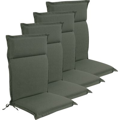 Nordstrand Home Lyx PLUS trädgårdskuddar till positionsstol 4 st. - Tjock skumkärna 7 cm - Gröna trädgårdskuddar till trädgårdsstol med extra hög komfort & UV-resistent överdrag - kuddar Nordstrand Home Lyx PLUS trädgårdskuddar till positionsstol 4 st. - Tjock skumkärna 7 cm - Gröna trädgårdskuddar till trädgårdsstol med extra hög komfort & UV-resistent överdrag - kuddar