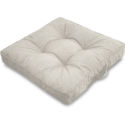 Nordstrand Home Futondyna för trädgårdsstol - 50x50 cm - 8 cm tjock - Beige trädgårdskudde för utomhusbruk - Nordstrand Home Futondyna för trädgårdsstol - 50x50 cm - 8 cm tjock - Beige trädgårdskudde för utomhusbruk -