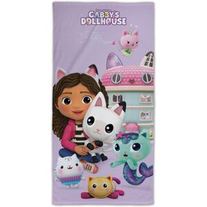 Licens Gabby's Dollhouse 70x140cm Bomullshandduk Licens Gabby's Dollhouse 70x140cm Bomullshandduk