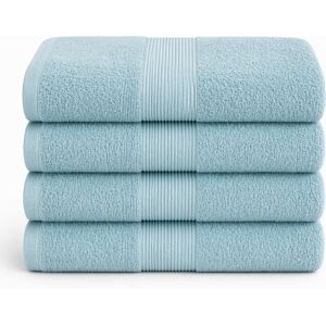 By Borg Bomulls Handduk - 100x150cm - Blå - Absorberande By Borg Bomulls Handduk - 100x150cm - Blå - Absorberande